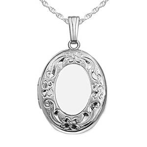 Small Oval Photo Locket