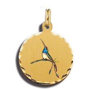 Hummingbird Charm