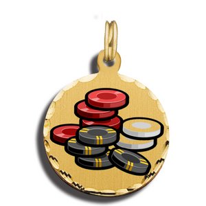 Poker Chip Charm