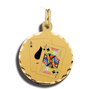 Black Jack Charm