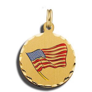 Amercan Flag Charm
