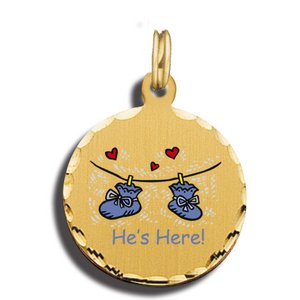 Baby Boy s Shoes Charm