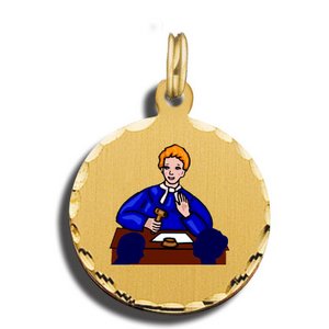 Female Judge Charm