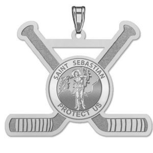 Exclusive Saint Sebastian Hockey Pendant