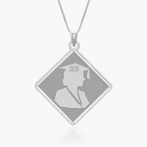 25  Female Graduation Charm or Pendant