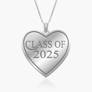 Class of 2025 Heart Charm