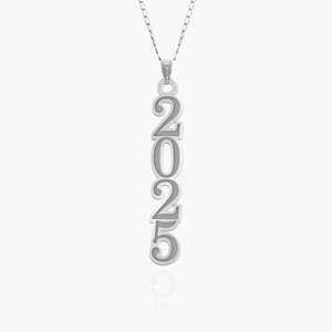 2025 Vertical Graduation Charm or Pendant