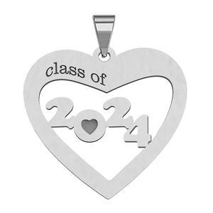 Class of 2024 Heart Cut Out