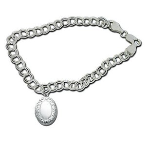 Oval Locket Bracelet
