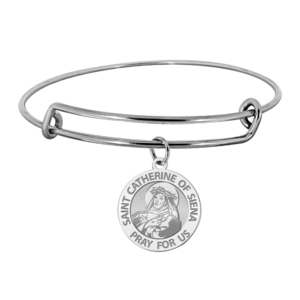 Saint Catherine of Siena Expandable Bracelet