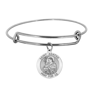 Saint Agatha Expandable Bracelet