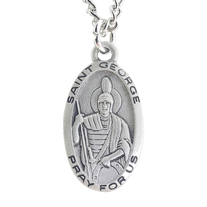 Saint George with 24 inch Endless Curb Chain