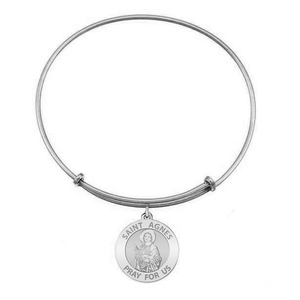 Saint Agnes Expandable Bracelet