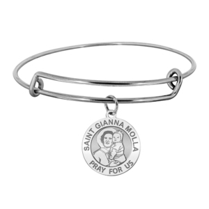 Saint Gianna Beretta Molla Expandable Bracelet