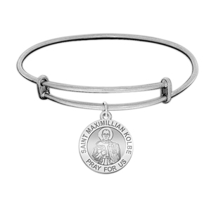 Saint Maximilian Kolbe Expandable Bracelet