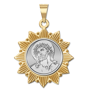 Ecce Homo Two Tone Sun Border  EXCLUSIVE 