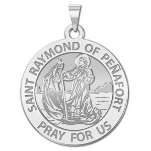 Saint Raymond of Penafort Religious Medal  EXCLUSIVE 