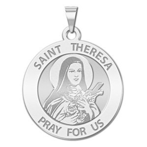 Saint Theresa Religious Medal  EXCLUSIVE 
