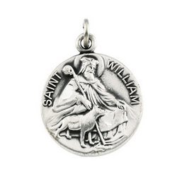 Saint William Religious Medal