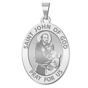 Saint John of GOD Religious Medal  EXCLUSIVE 