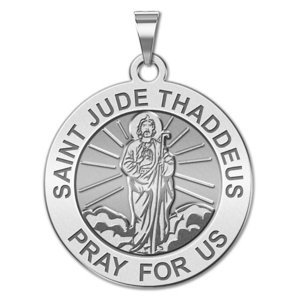 Saint Jude Religious Medal  Full Figure    EXCLUSIVE 