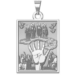 Mano Poderosa Religious Medal  EXCLUSIVE 