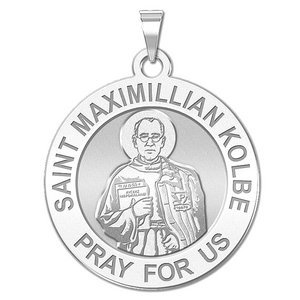 Saint Maximillian Kolbe Religious Medal  EXCLUSIVE 