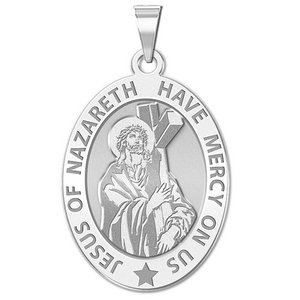 Jesus of Nazareth Religious Medal   EXCLUSIVE 