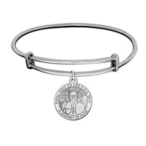 Pope Francis Expandable Embossed Bracelet W  Papal Visit Washington D C  2015
