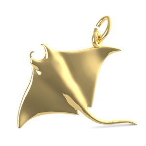 Manta Ray Charm
