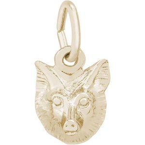 Fox Head Charm