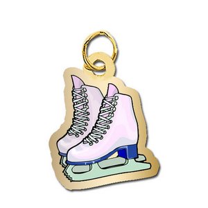 Figure Skates Charm