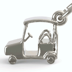 Golf Cart Charm 8253 