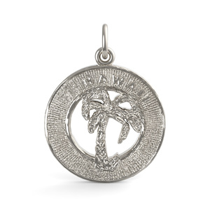 Hawaii Palm Tree Ring Charm