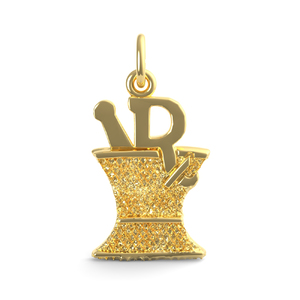 Pharmacy Mortar   Pestle Charm