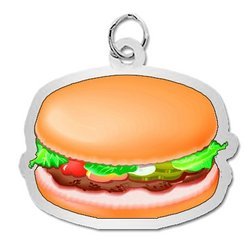 Hamburger Charm