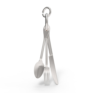 Eating Utensils Charm 0221