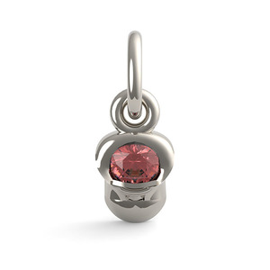 July Baby Shoe Charm