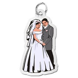 Bride and Groom Charm