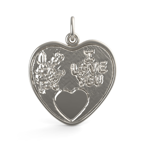 Cupid I Love You Heart Charm Style 4064 