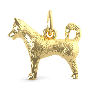 Husky Dog Charm