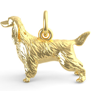 Irish Setter Dog Charm