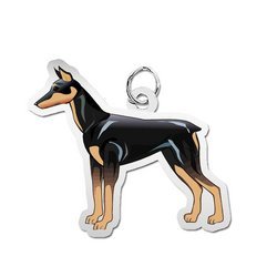 Dog   Doberman Pincher Charm