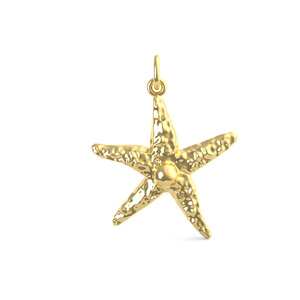 Starfish with Pearl Charm