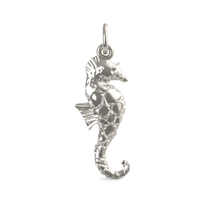 Seahorse w  Stones Charm