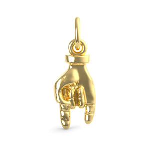 Good Luck Hand Charm 1030 