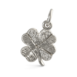 Four Leaf Clover Accent Charm