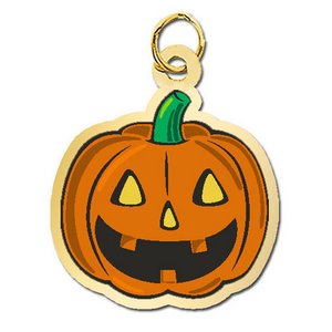 Jack O  Lantern   Pumpkin Charm