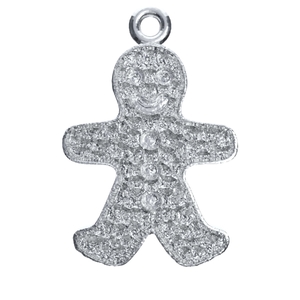Gingerbread Man Charm 2274 