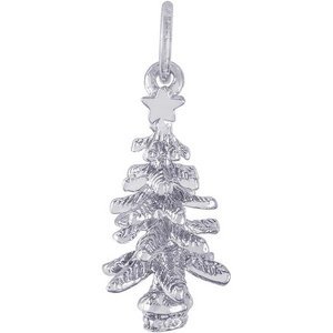 Evergreen Tree Charm